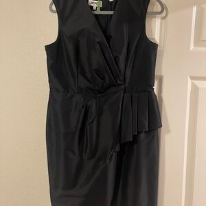 Kasper Black Sleeveless Dress